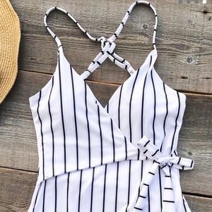 Striped One Piece